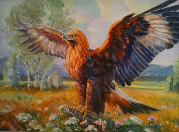 Jacsó Teodóra - Sas Hédi - olaj, vászon 50 x 70 cm